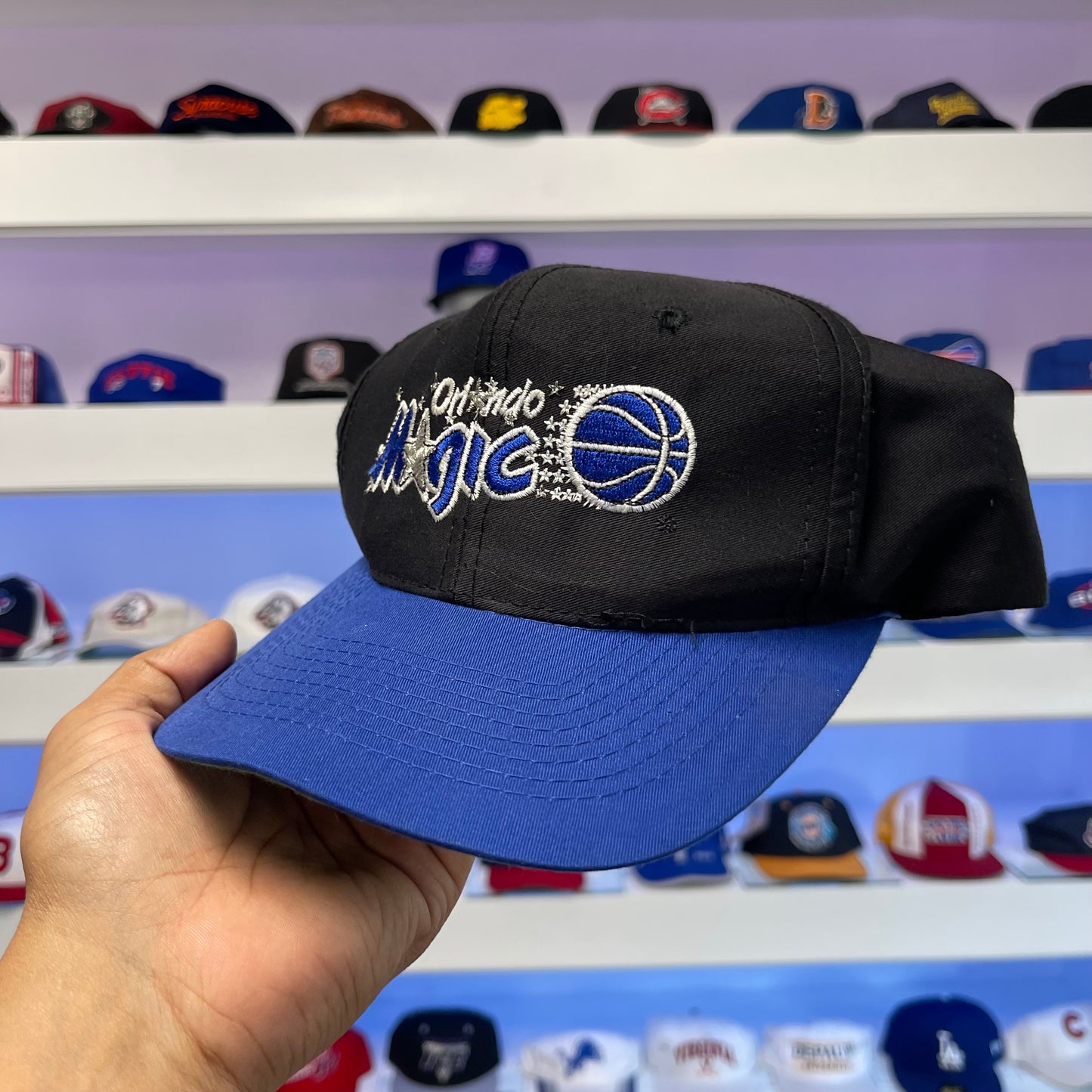 Vintage 1990s NBA Orlando Magic Twill Snap Back