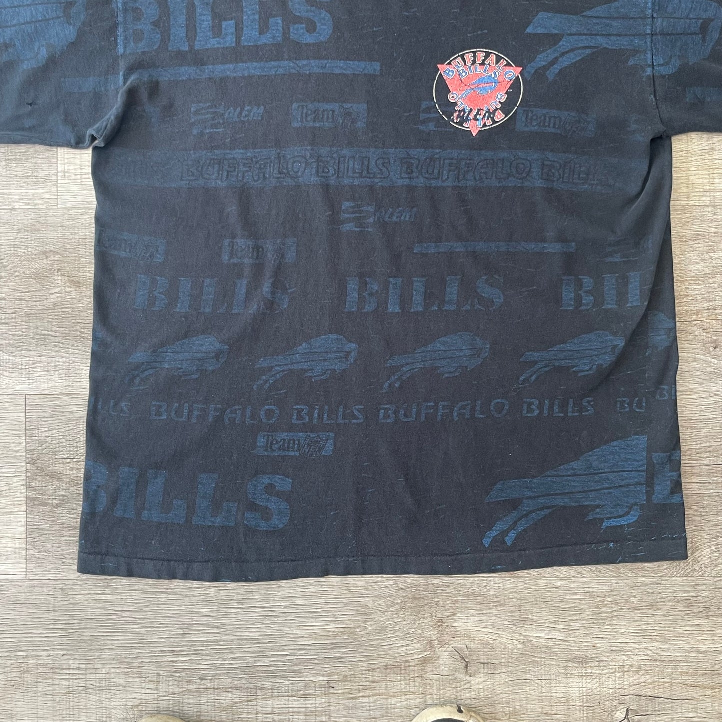 Vintage Buffalo Bills AOP Salem Shirt Size Large