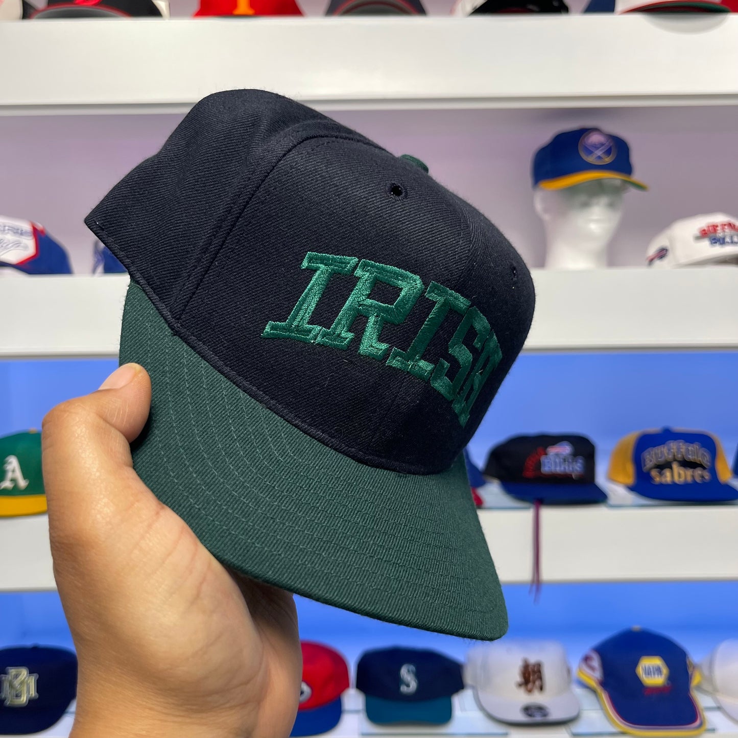 Vintage Norte Dame Fighting Irish Wool Snap Back