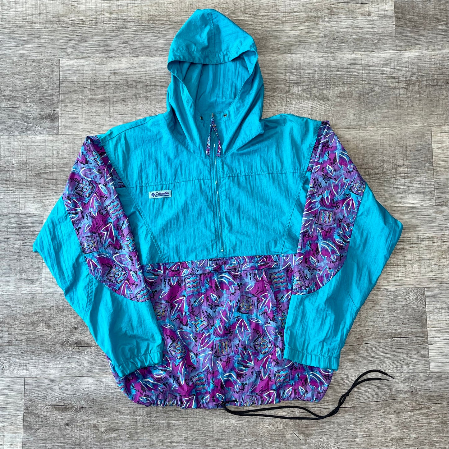 Vintage Columbia Windbreaker Size Large