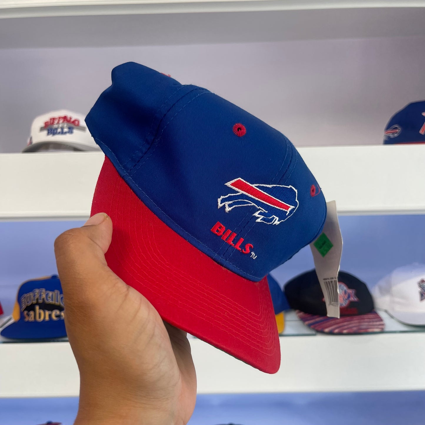 Vintage Buffalo Bills Twill Snap Back New with Tags