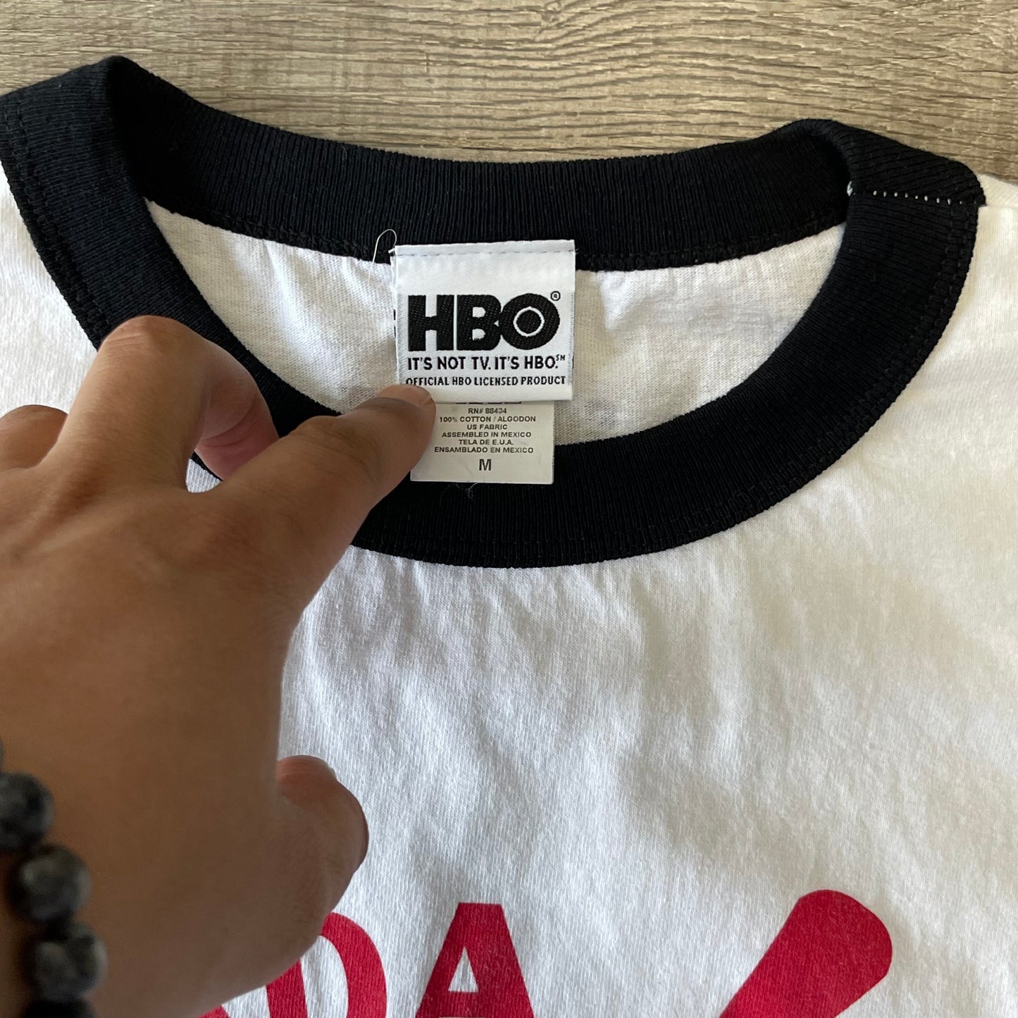 Vintage 1990s HBO Sopranos T Shirt Size Medium