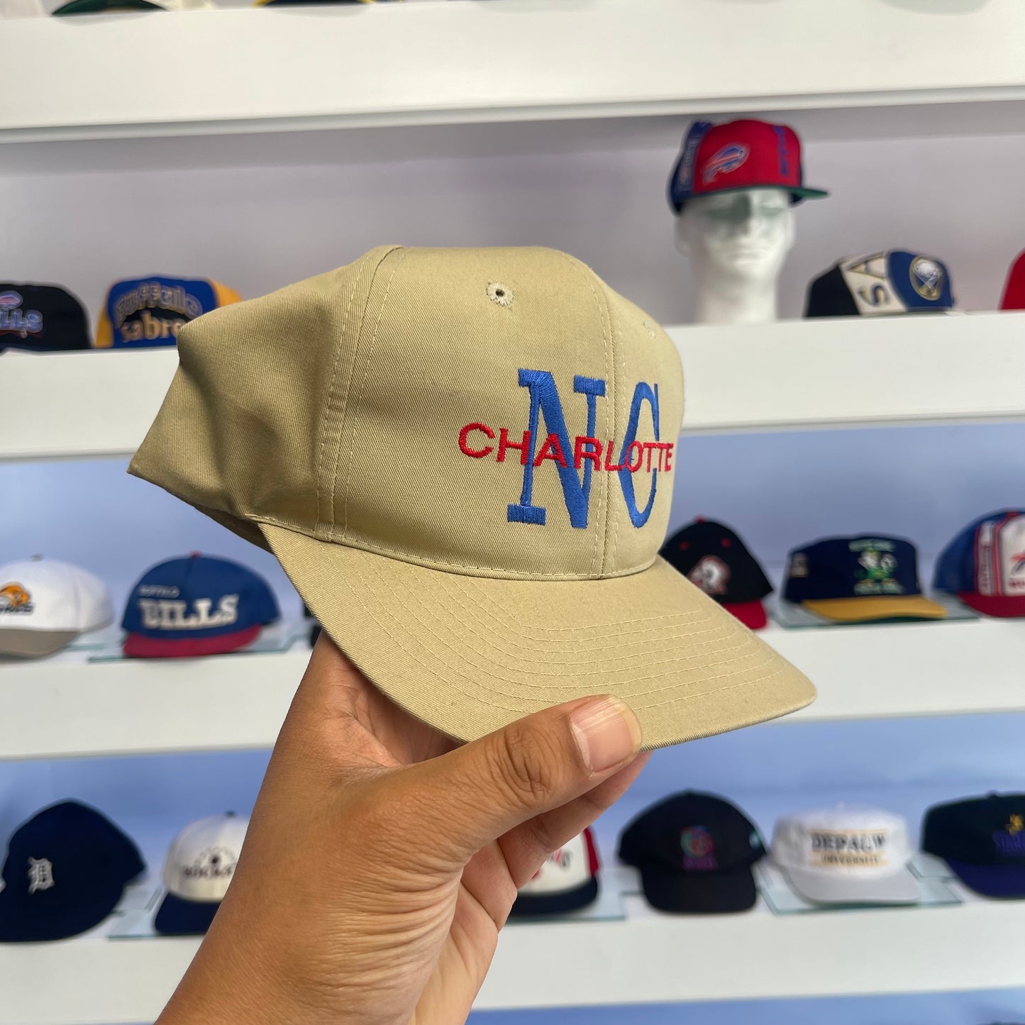 Vintage 1990s Charlotte NC Snap Back