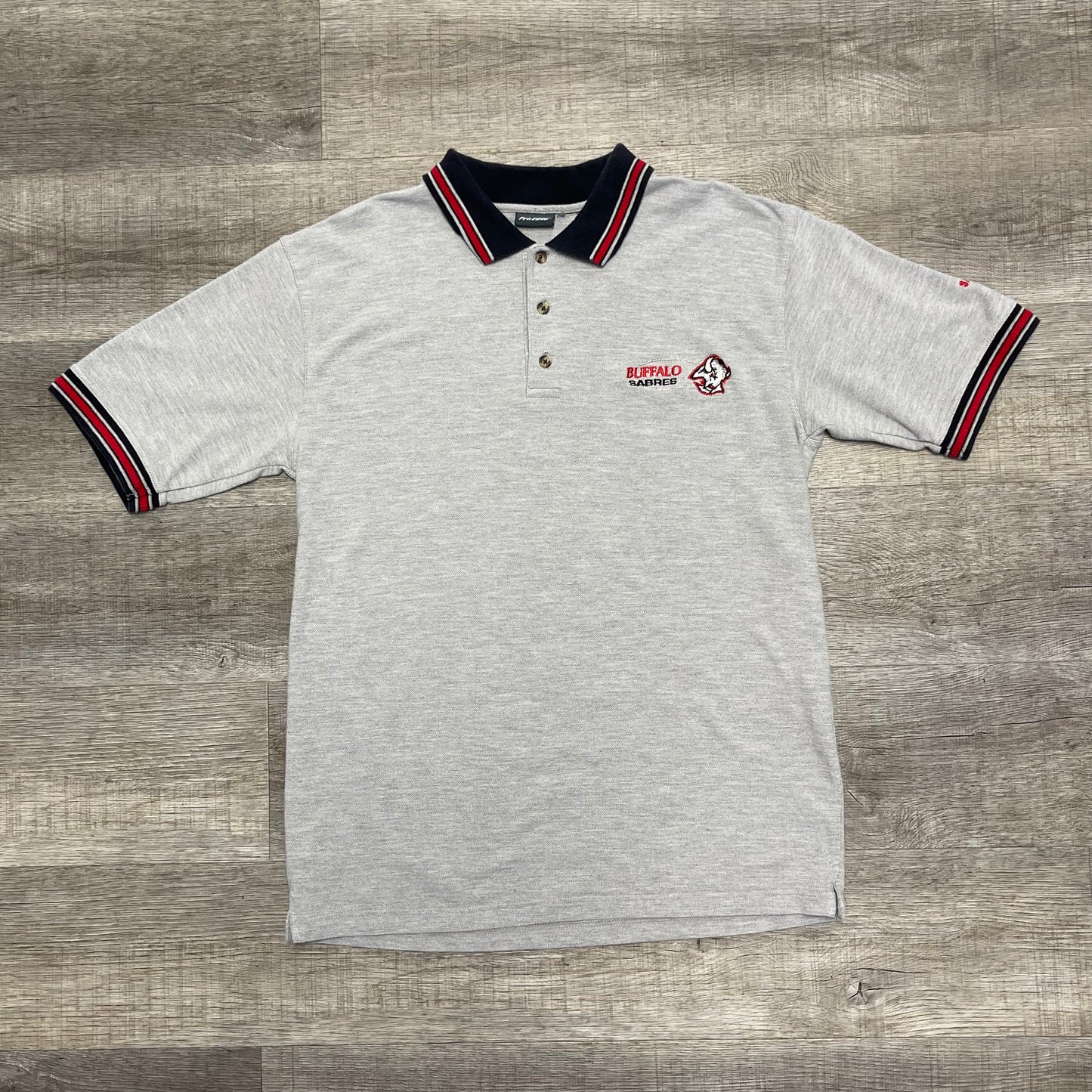 Vintage NHL Buffalo Sabres Polo Shirt Size XL