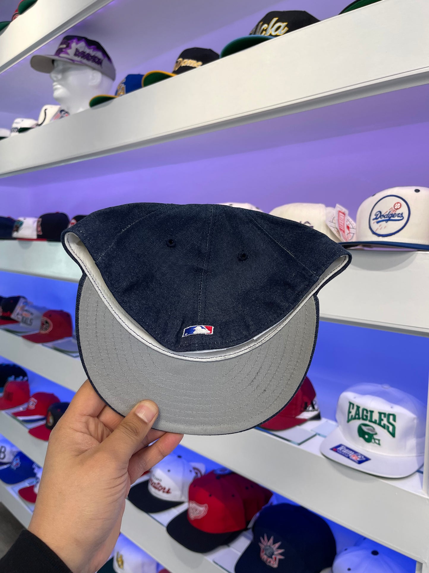 Década de 2000 Yankees de Nueva York Denim 59fity Tamaño ajustado 7 3/8