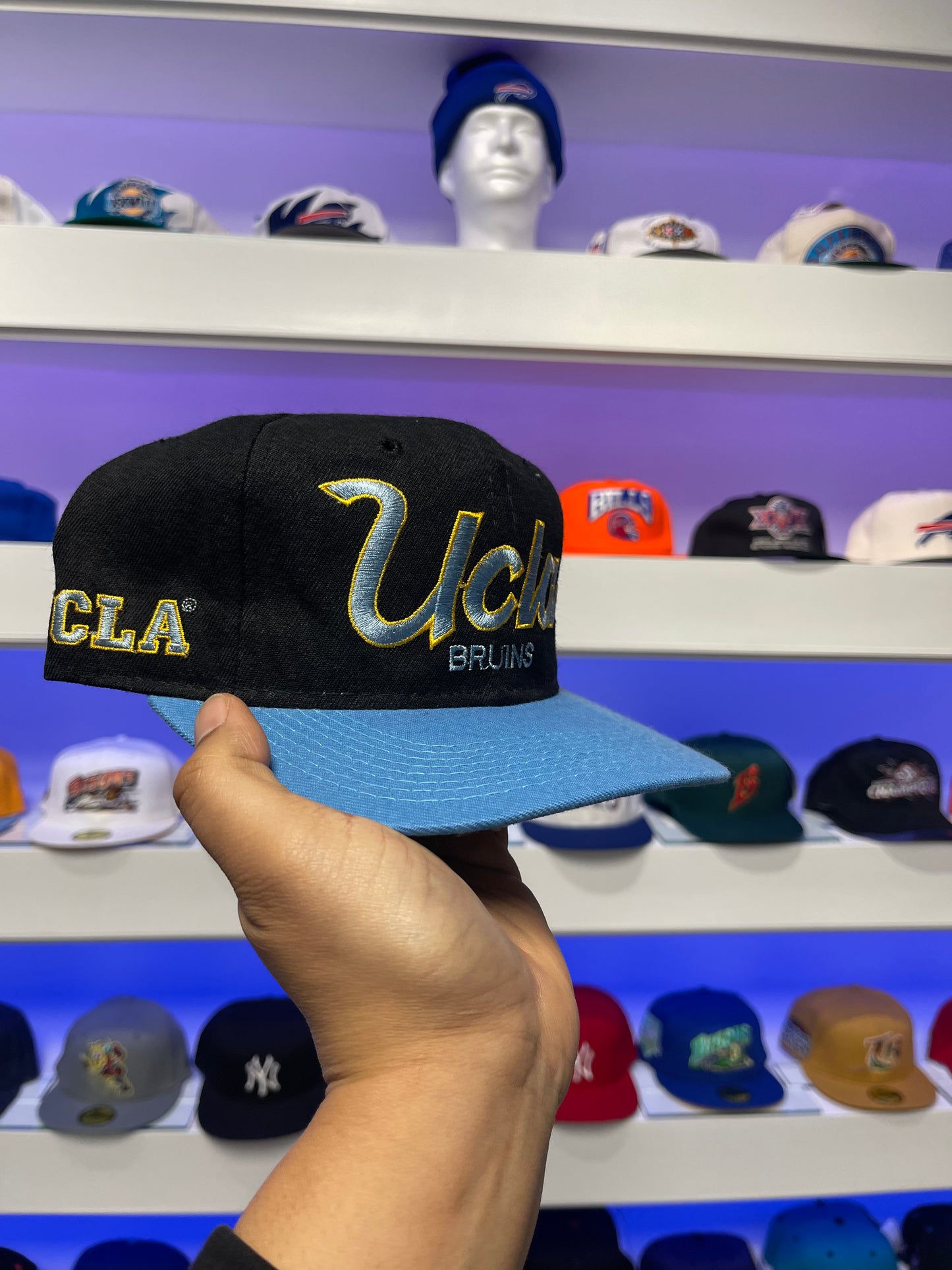 1990 UCLA Bruins Especialidades deportivas Lana Snap Back