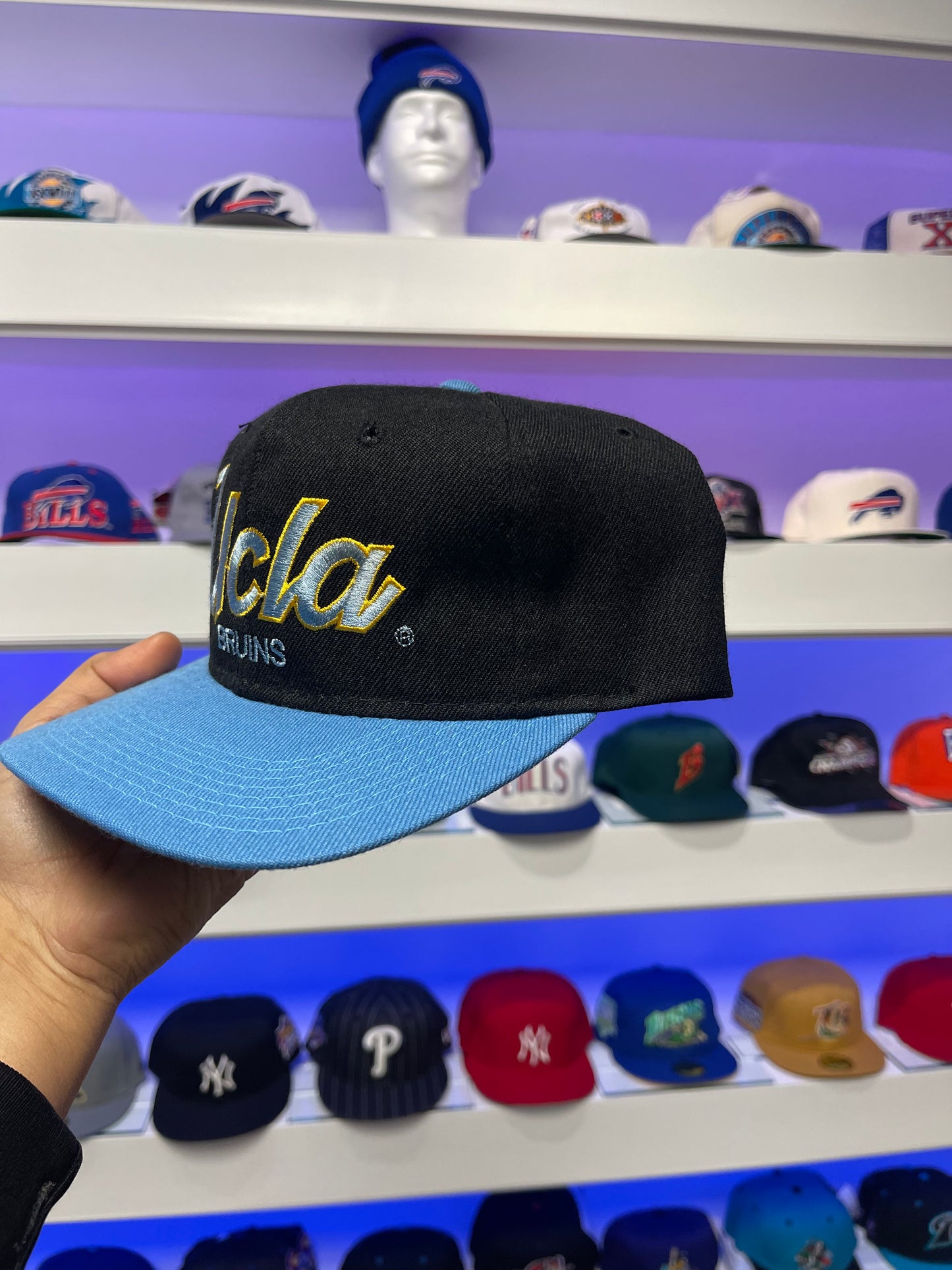 1990 UCLA Bruins Especialidades deportivas Lana Snap Back