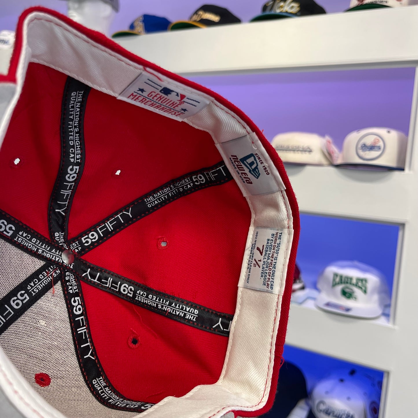 2000年代 ニューヨーク ヤンキース レッド ウール ニューエラ 59fifty フィット サイズ 7 1/2 スパイク リー フレッド ダースト