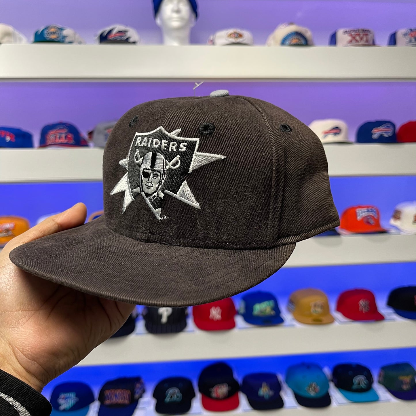 オークランド レイダース ニュー エラ ウール スナップ バック