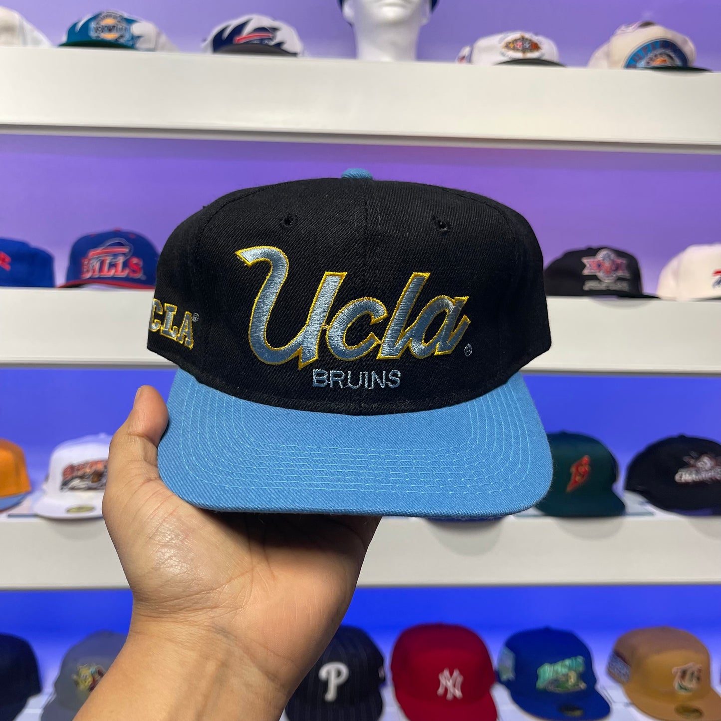 1990 UCLA Bruins Especialidades deportivas Lana Snap Back