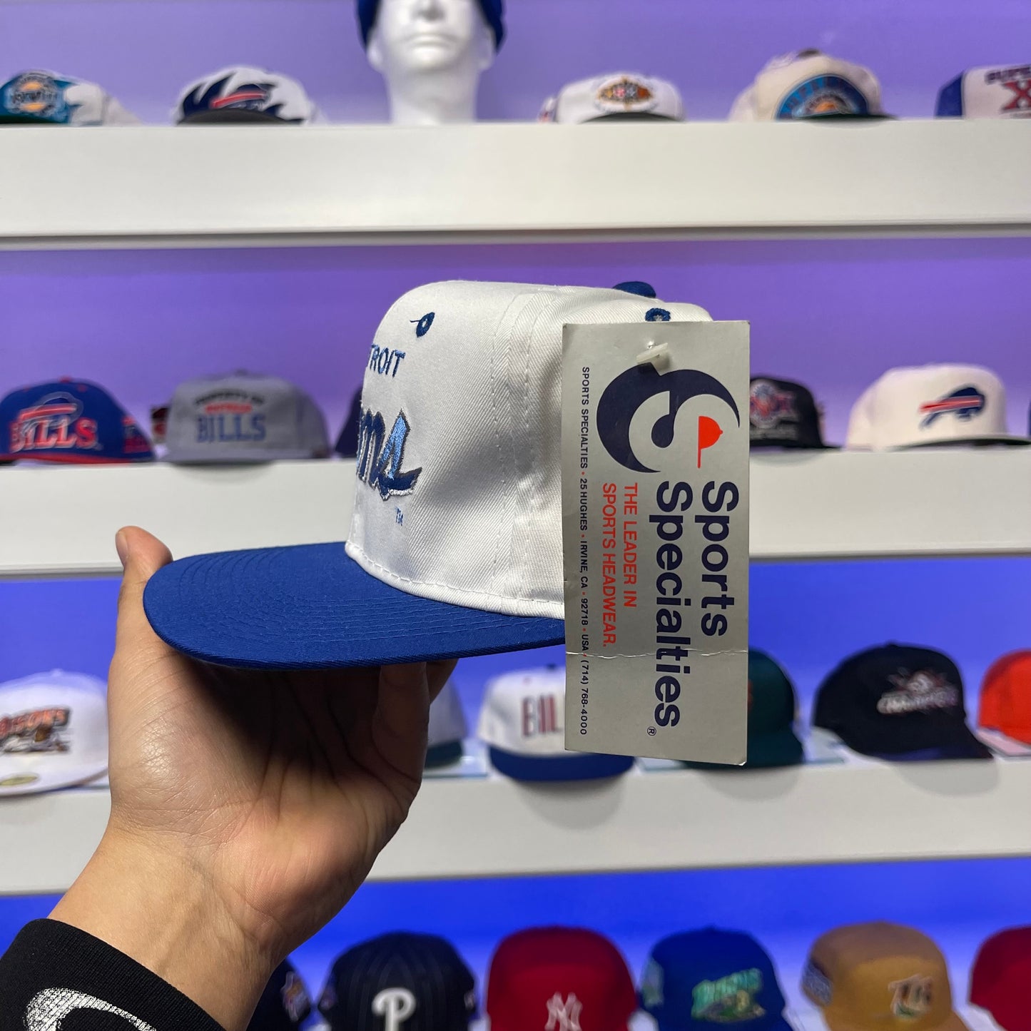 Detroit Lions Sports Specialties Snap Back New with Tags