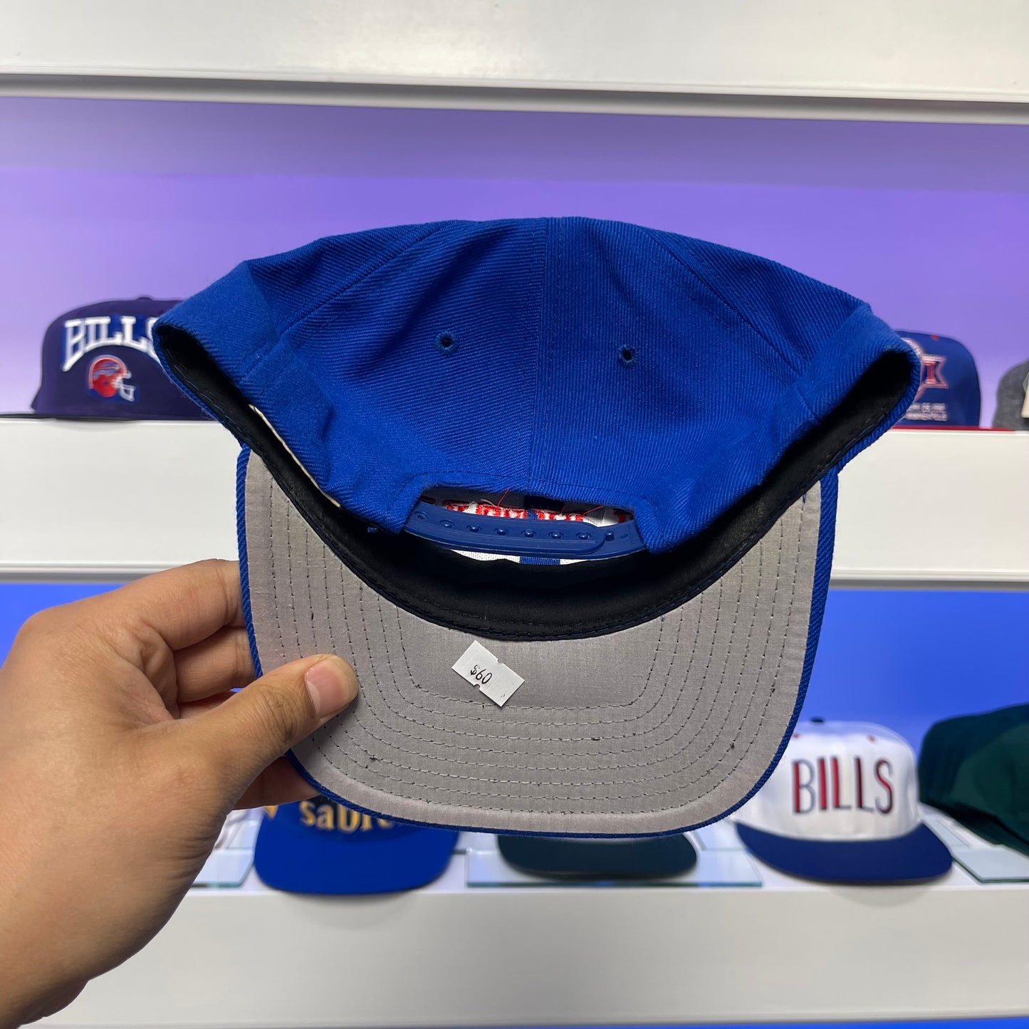 1990s Buffalo Bills Doug Flutie Wool Snap Back