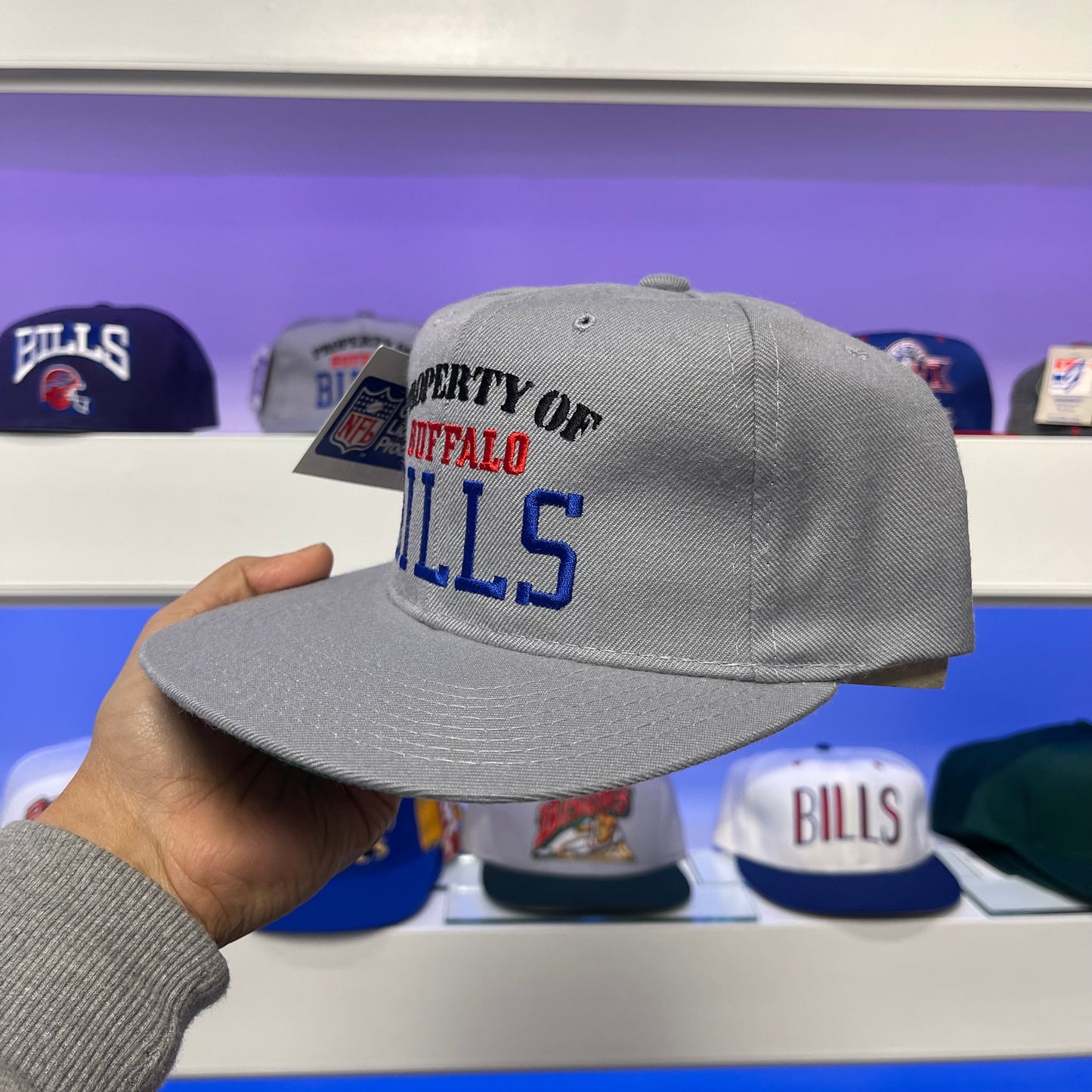 1990年代 バッファロー・ビルズ所有 ニューエラ ウール スナップバック