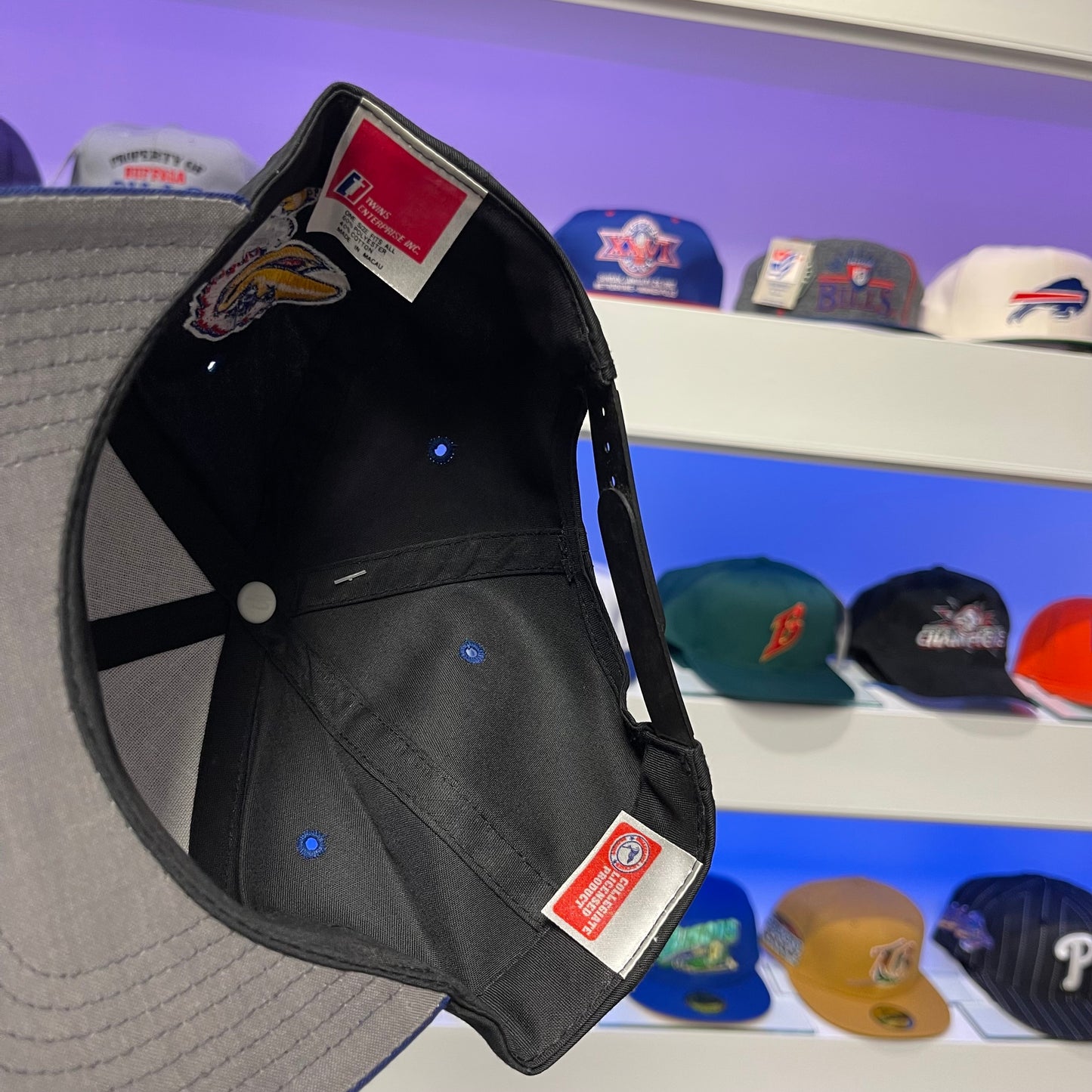 1990s NCAA Kansas Jayhawks Snap Back New with Tags