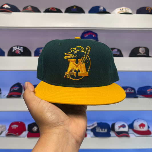 Vintage 1990s MiLB Madison Muskies Wool Snap Back