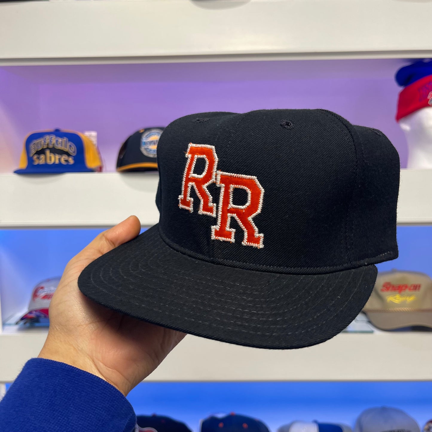 Vintage RR New Era Wool Snap Back