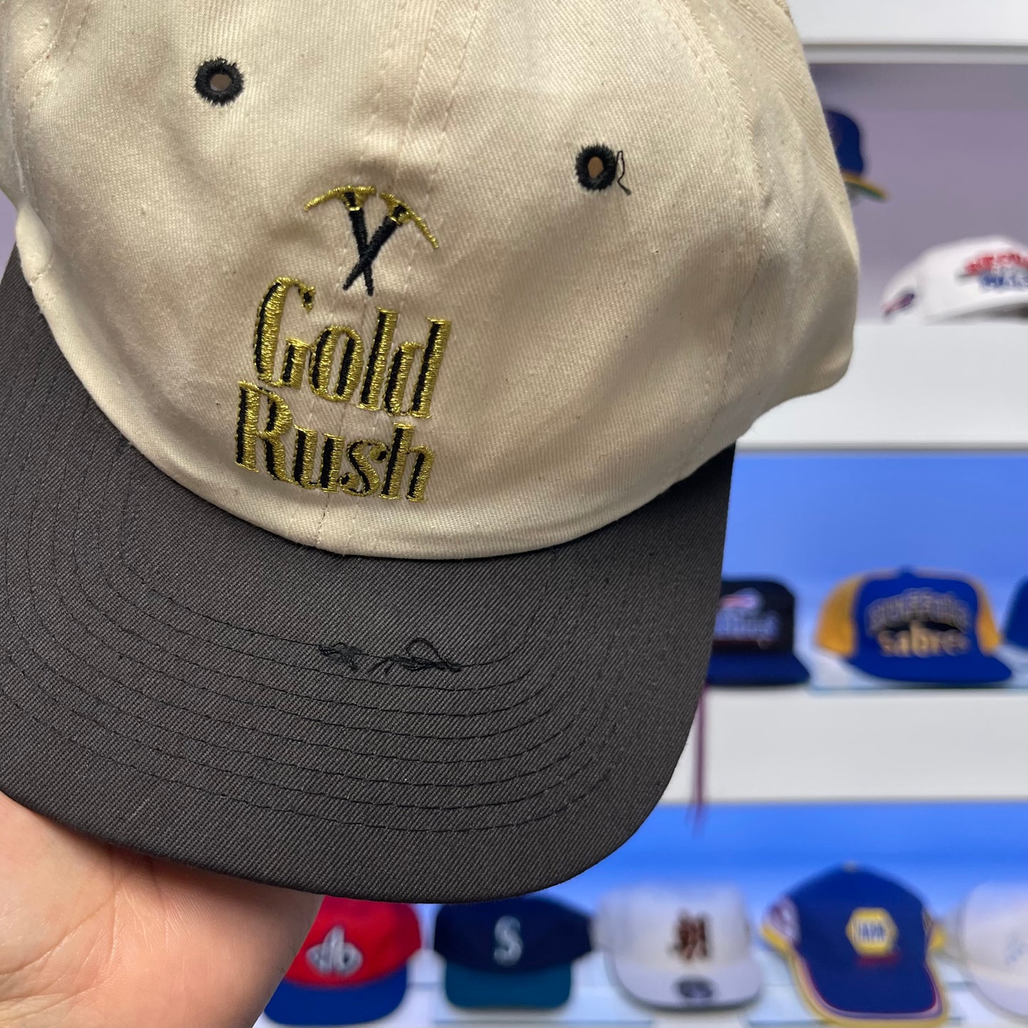 Vintage Gold Rush Wild Thing Snap Back