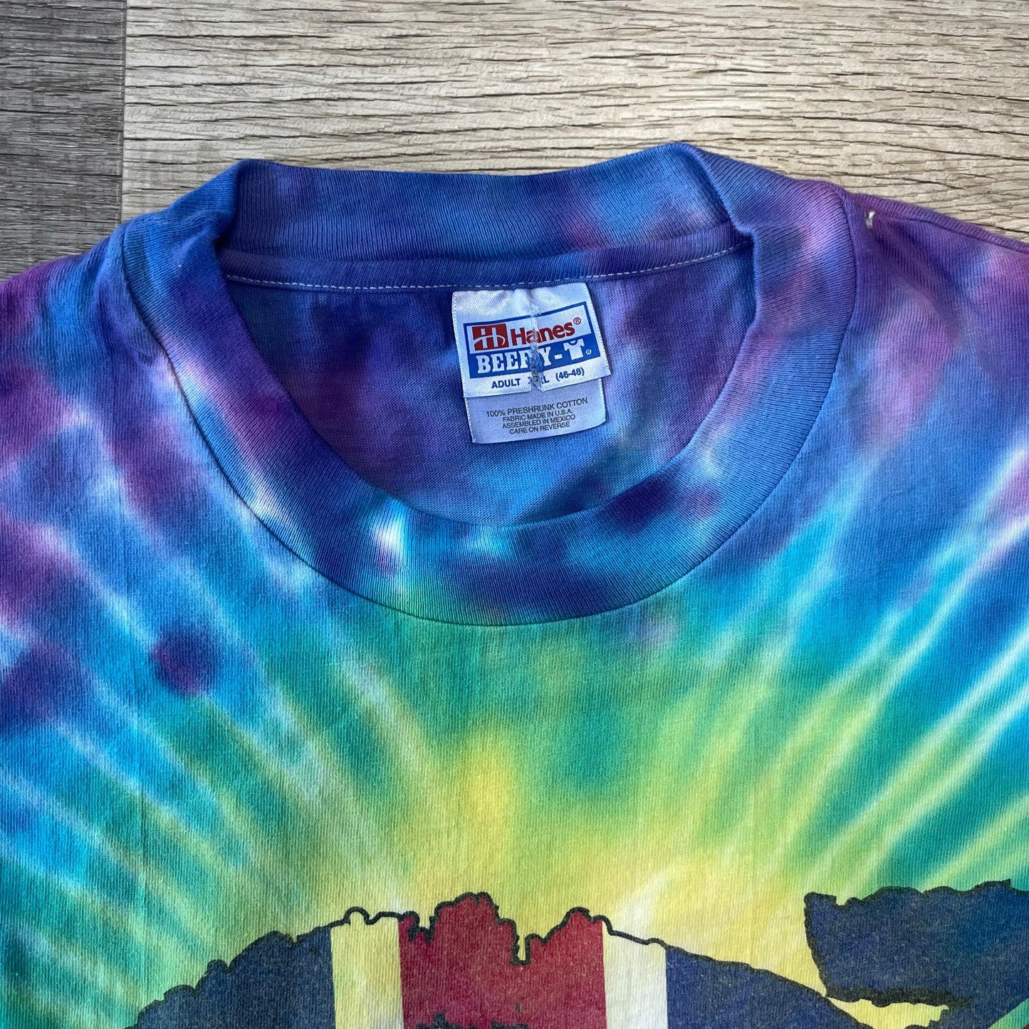 1997 The Who World Tour Tie Dye Shirt Size XL