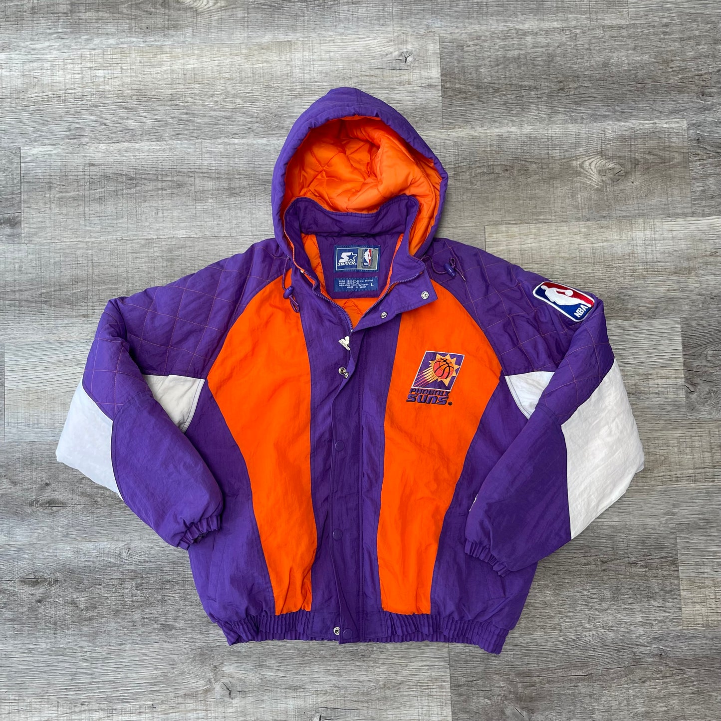 1990s Phoenix Suns Starter Jacket Size Large