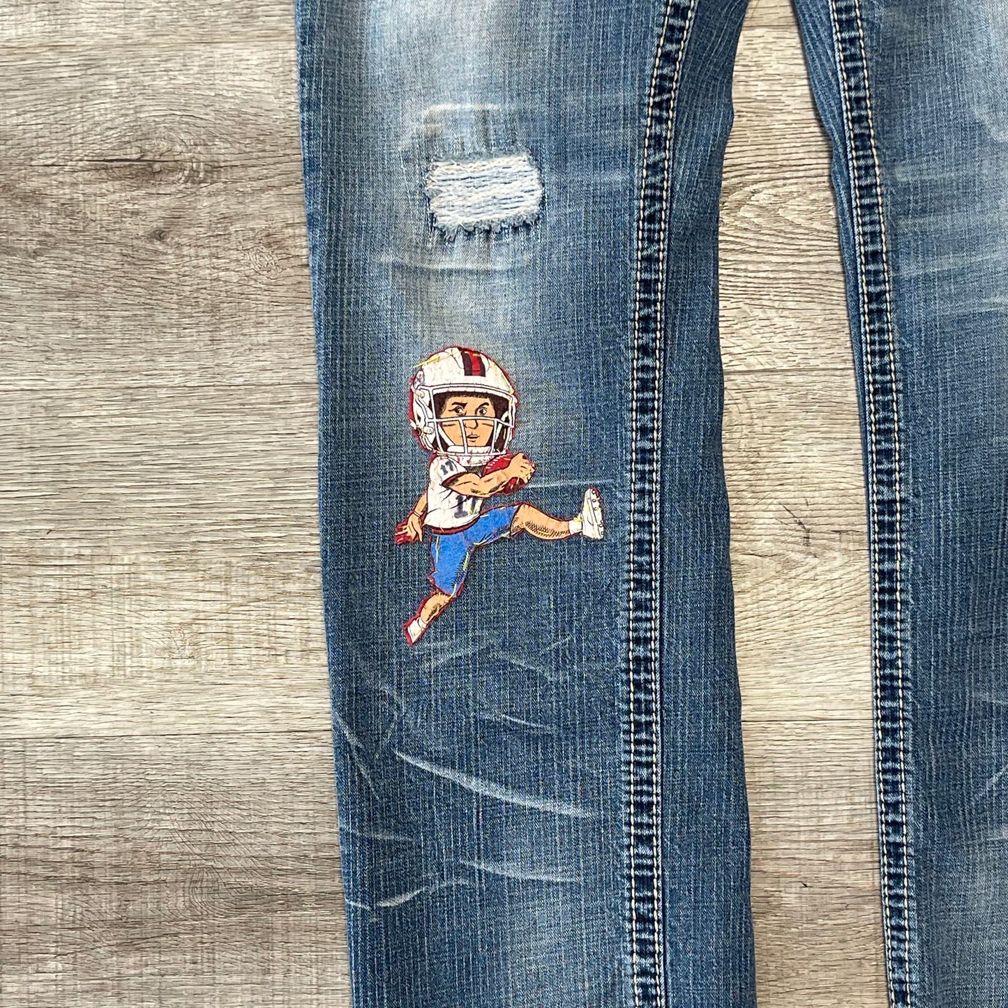 Vintage 2000s Custom Affliction Denim Jeans Size 32x41