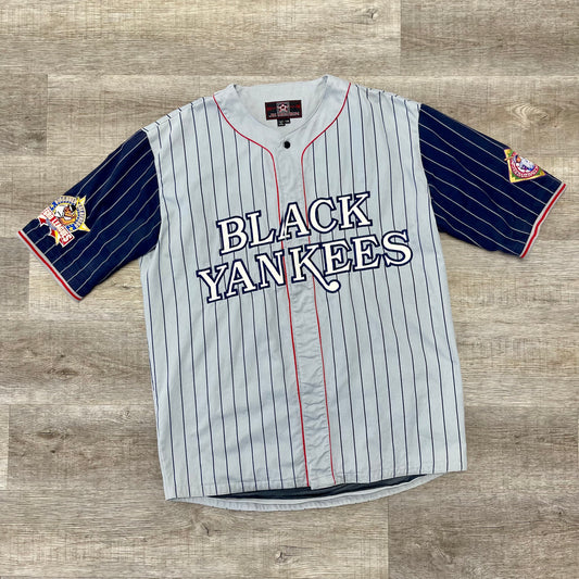 Vintage Y2K NLB New York Black Yankees Jeff Hamilton Jersey Size 5x