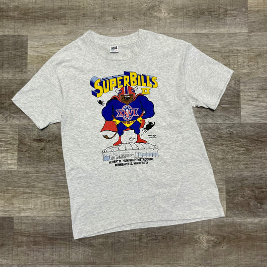 Vintage 1992 Buffalo Bills “SuperBills” Graphic Shirt Size XL