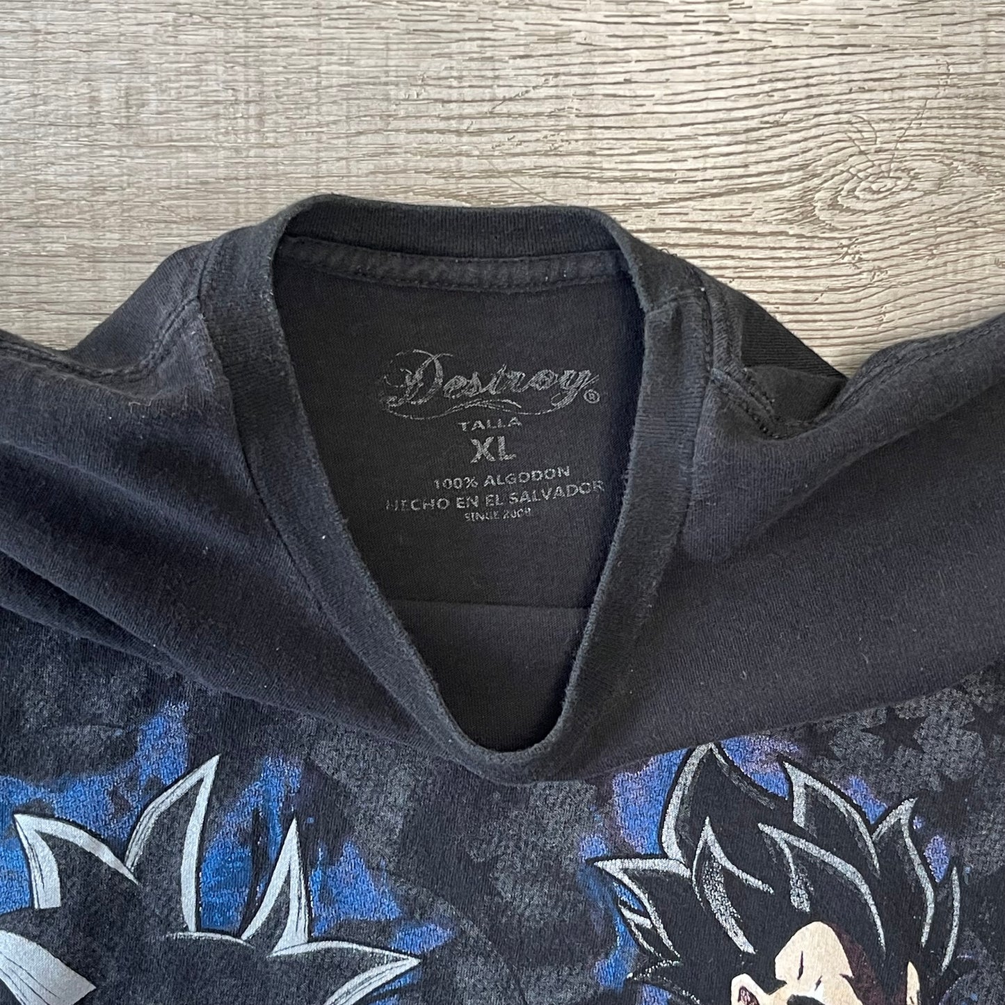 Dragon Ball Z Series Goku Vegeta Anime Shirt Size XL