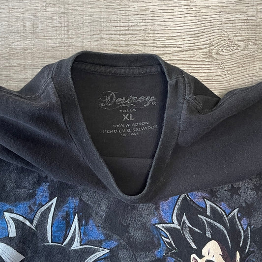 Dragon Ball Z Series Goku Vegeta Anime Shirt Size XL