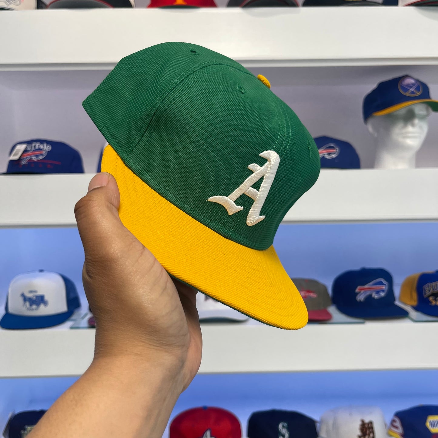Vintage Oakland Athletics New Era Nylon Snap Back
