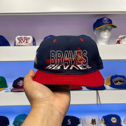Vintage 1990s Atlanta Braves Snap Back