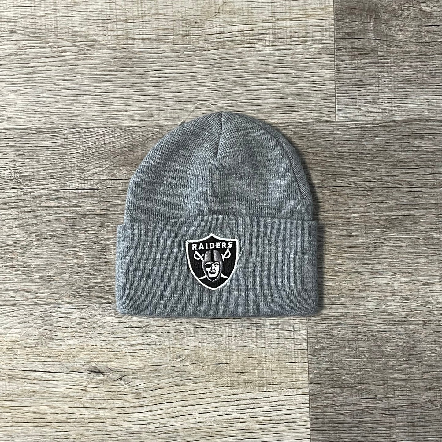 1990s Raiders Knit Beanie Hat