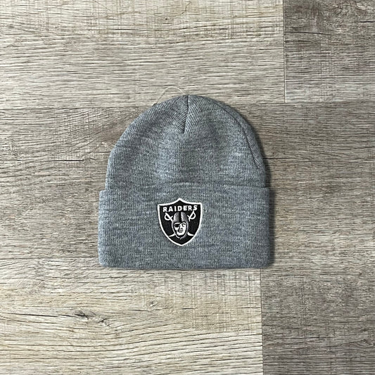 1990s Raiders Knit Beanie Hat