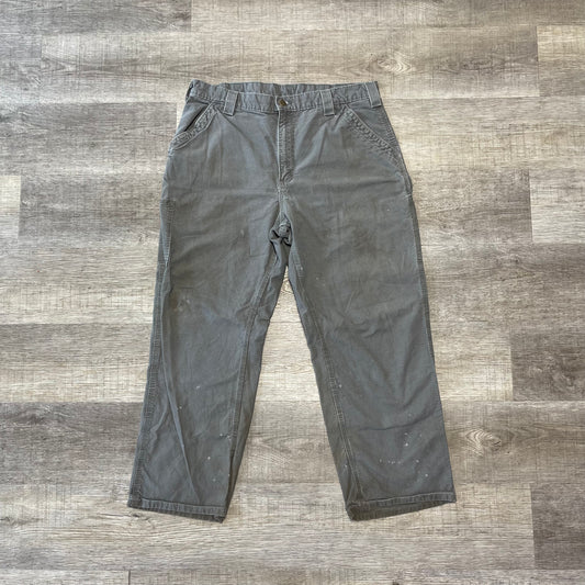 Vintage Carhartt Khaki Jeans Size 38x30