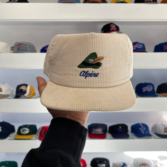 Vintage 1990s Alpine Corduroy Snap Back