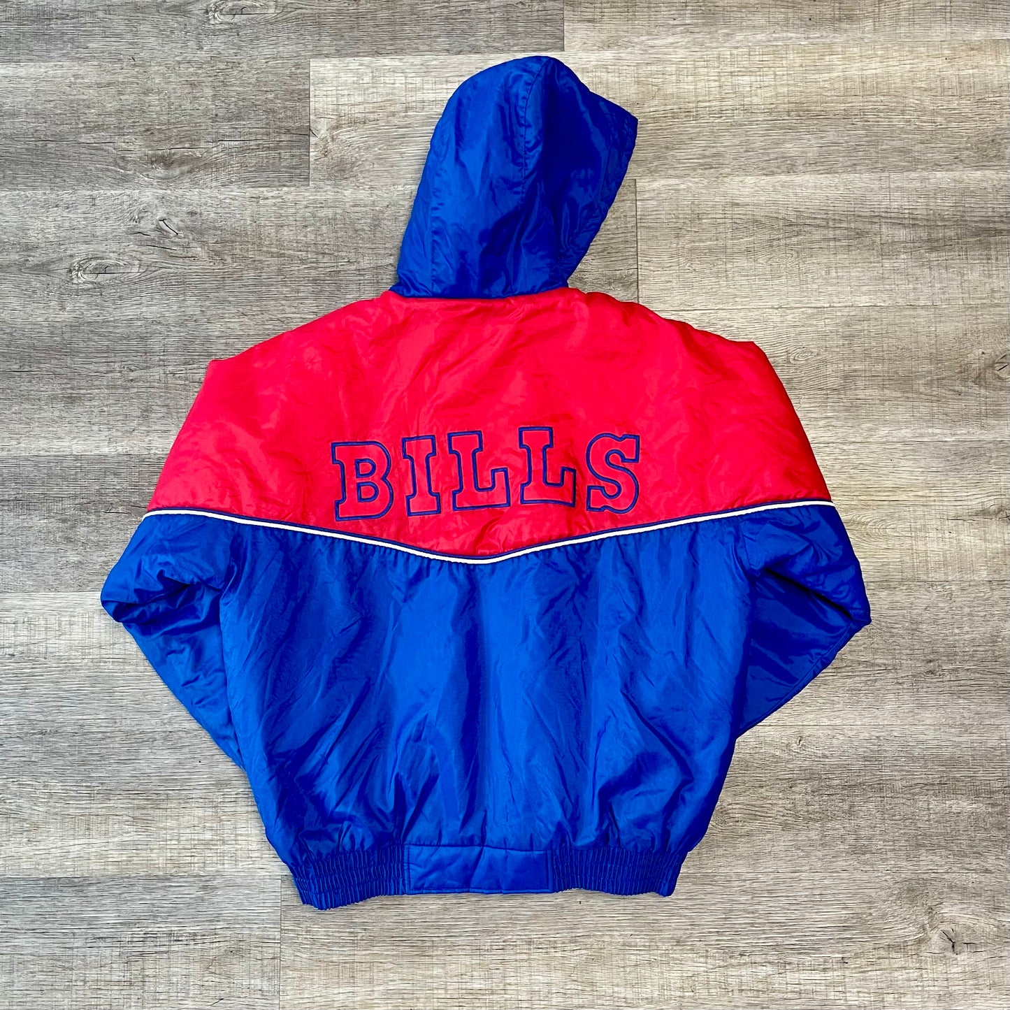 Vintage Buffalo Bills Game Day Puffer Jacket Size XL