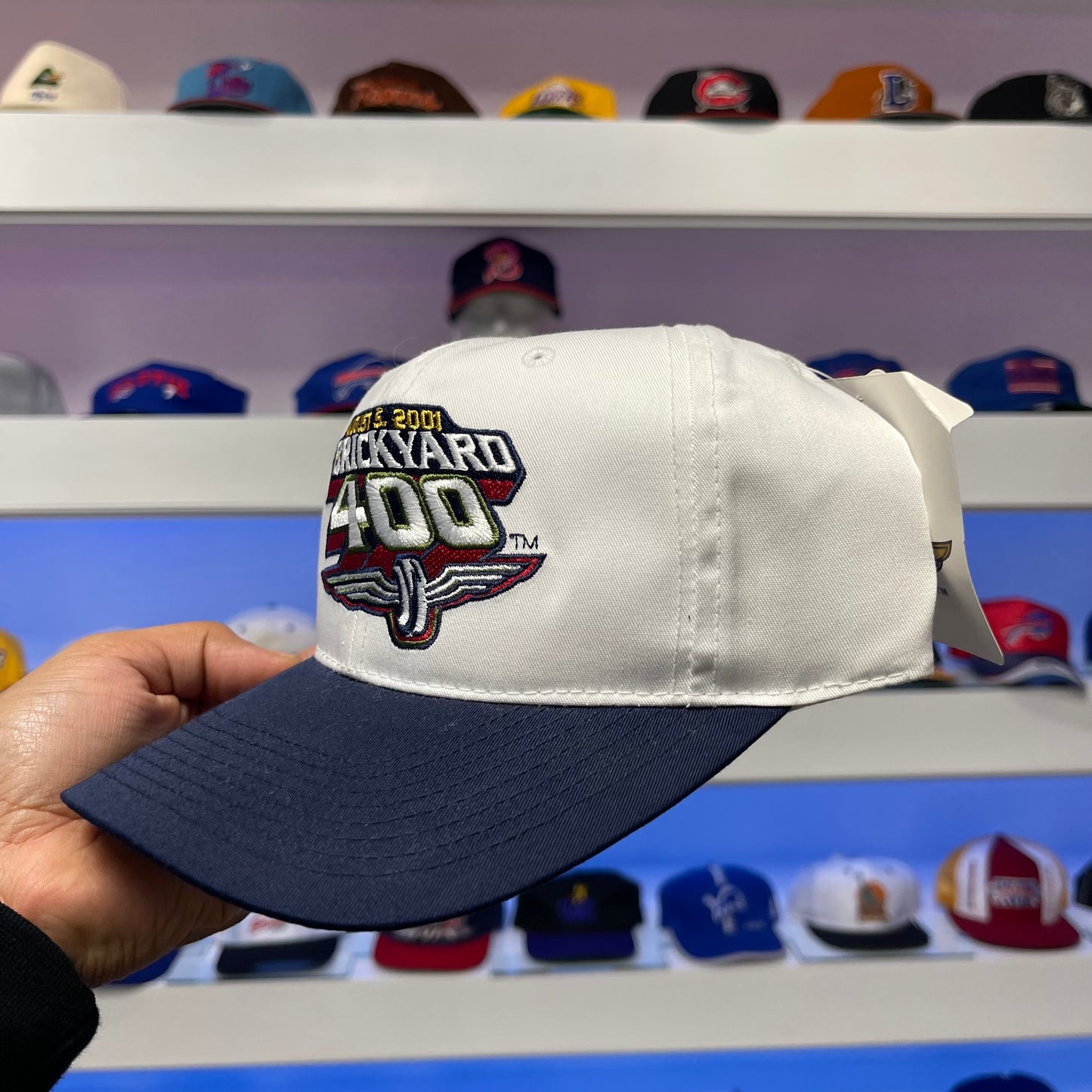 Vintage NASCAR Brickyard 400 Snap Back Dead Stock