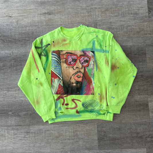 Westside Gunn Blientete Rebirth Sweater Size Medium