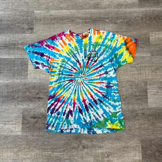 Vintage 1992 Spring Break Tie Dye T Shirt Size Large