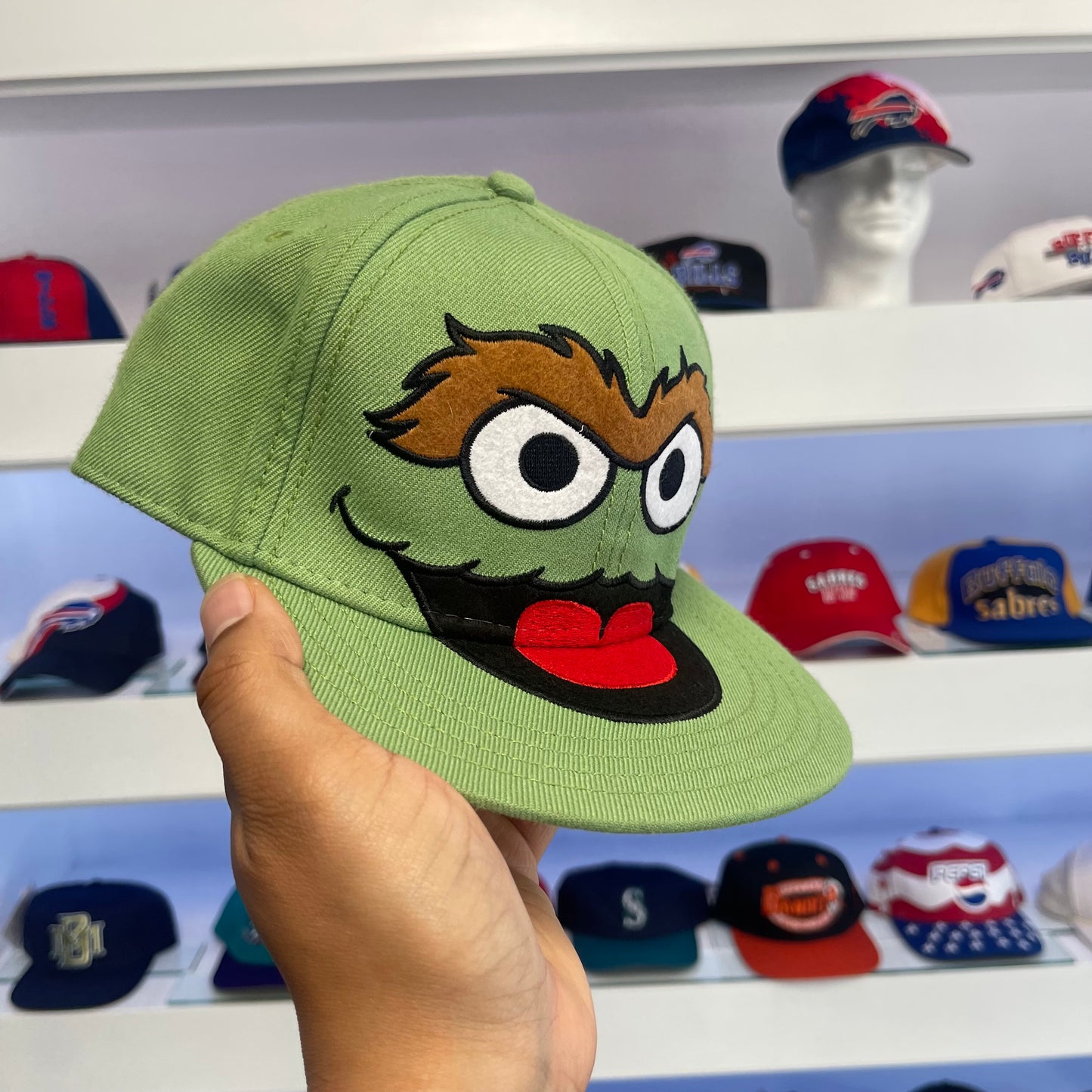 Oscar The Grouch Sesame Street Hat
