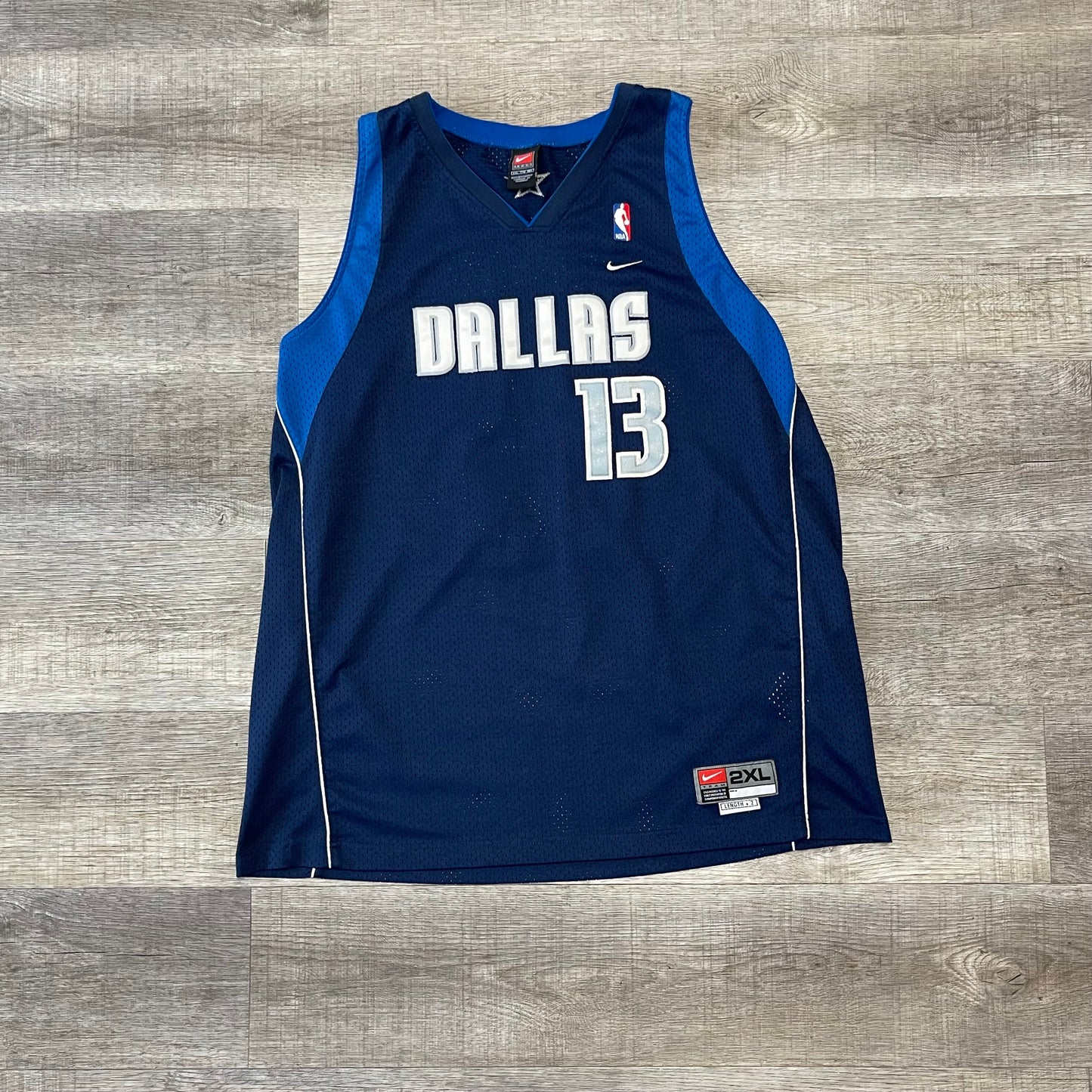 Vintage 2000s Dallas Mavericks Steve Nash Nike Jersey Size XXL