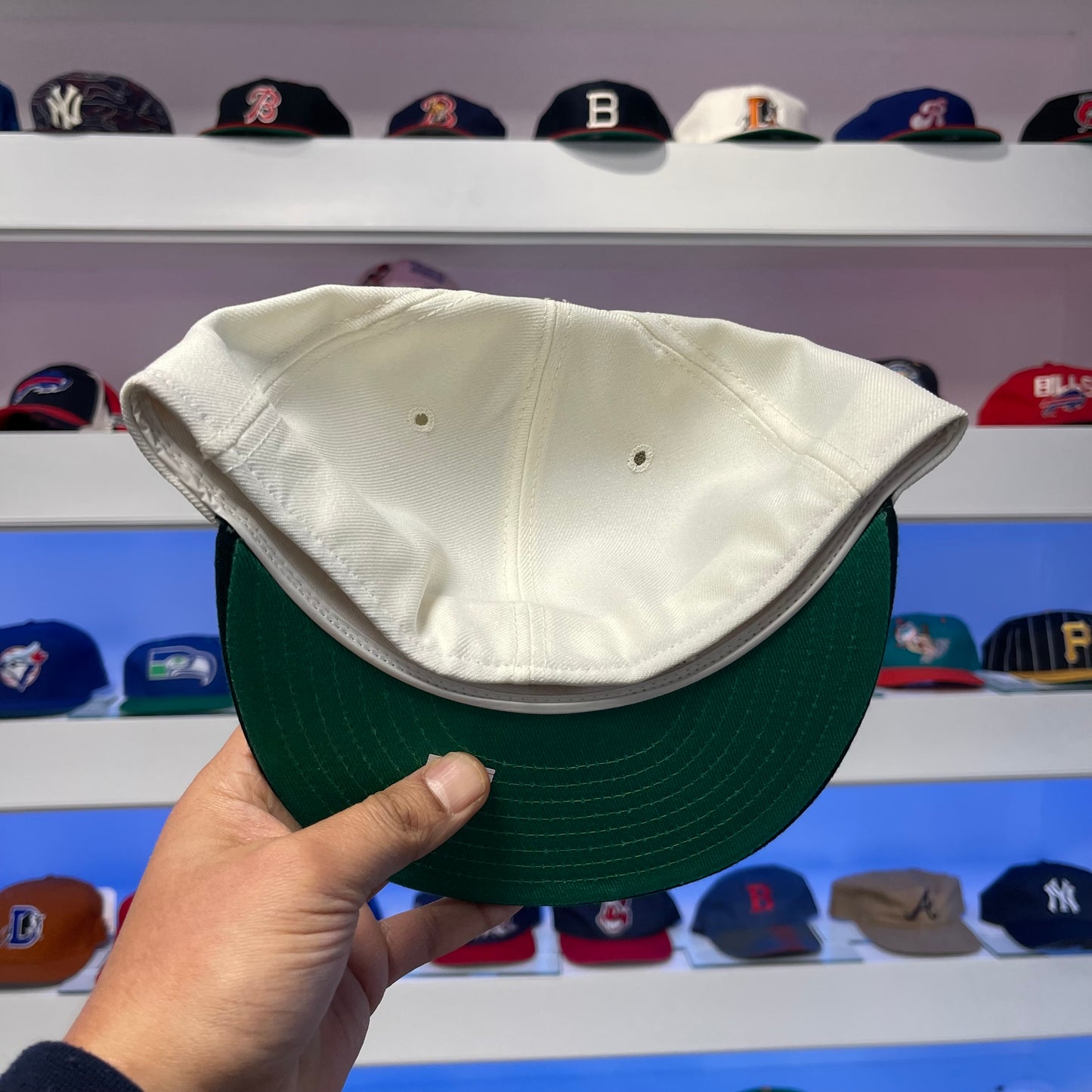 Vintage MLB Oakland Athletics Wool Fitted Size 7 1/2