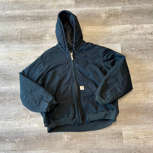 Vintage Black Carhartt Jacket Size XXL