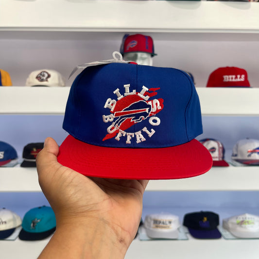 Vintage 1990s NFL Buffalo Bills Twill Snap Back New with Tags