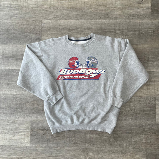 Vintage Buffalo Bills Bud Bowl Starter Sweatshirt Size Large