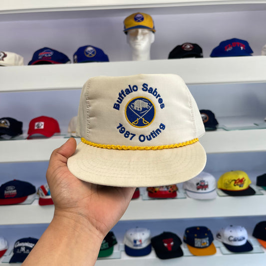 Vintage 1987 NHL Buffalo Sabres Snap Back