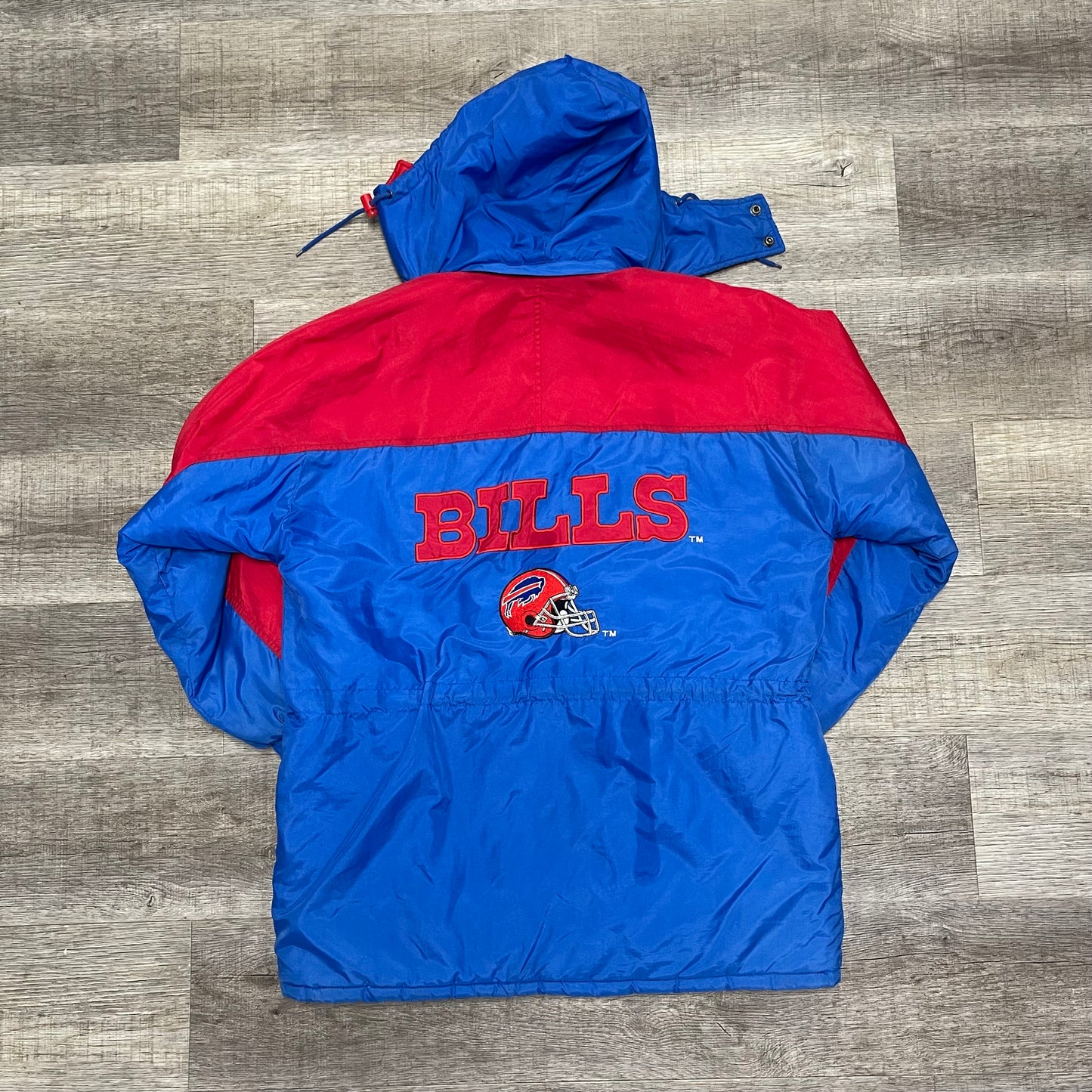 Vintage 1990s NFL Buffalo Bills Logo 7 Winter Jacket Size Medium