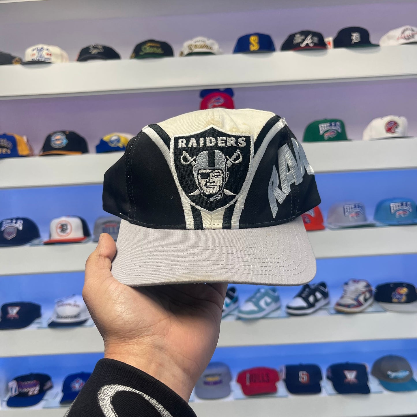 Vintage Raiders Snap Back New with Tags