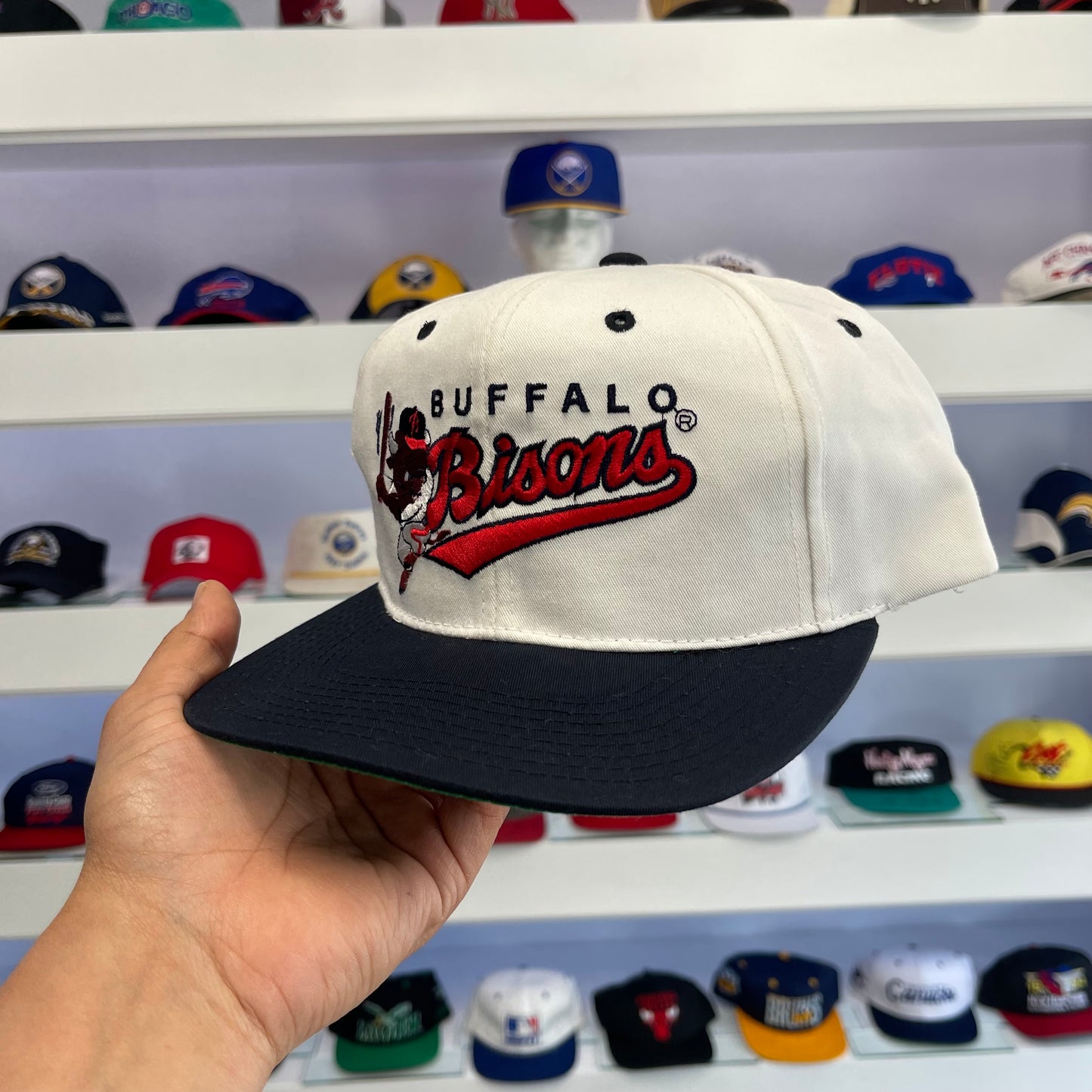Vintage 1990s Buffalo Bisons Snap Back