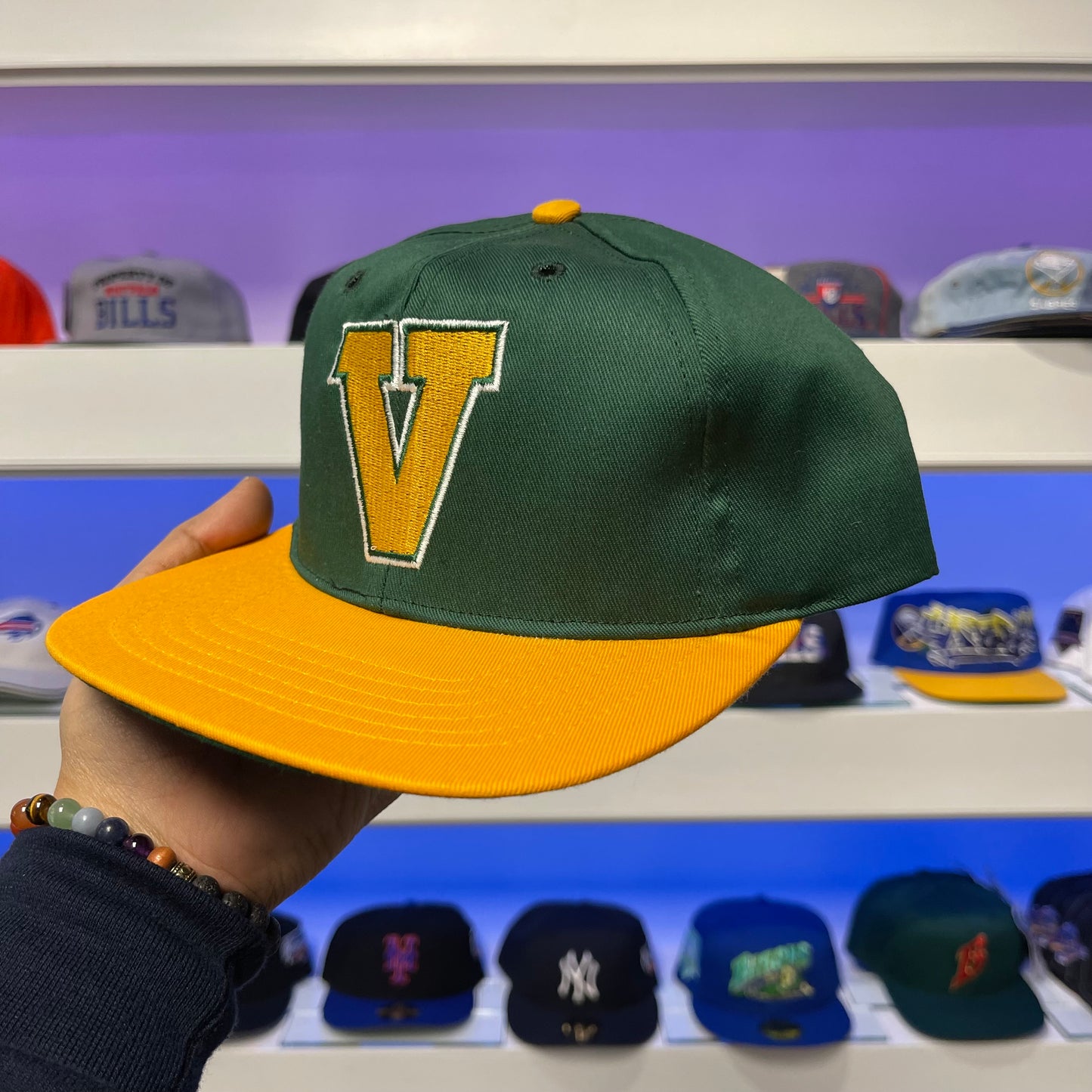 Vintage 1990s NCAA Vermont Catamounts Snap Back New with Tags