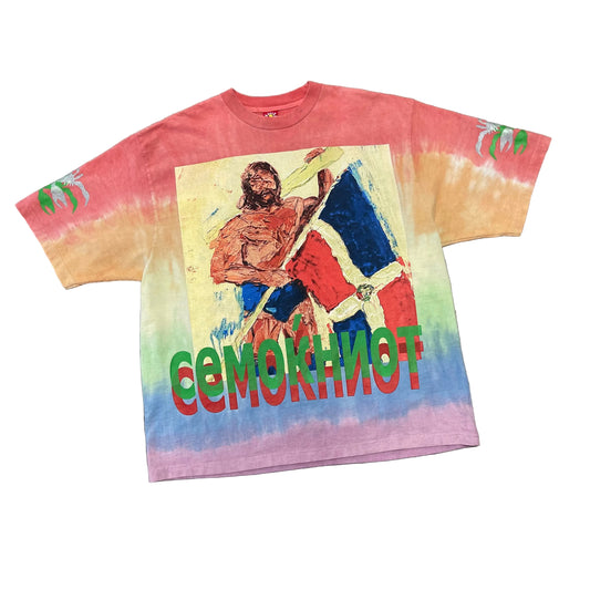 Westside Gunn x Estee Nack “Nacksaw COŃO” Tie-Dye Tee Size Large